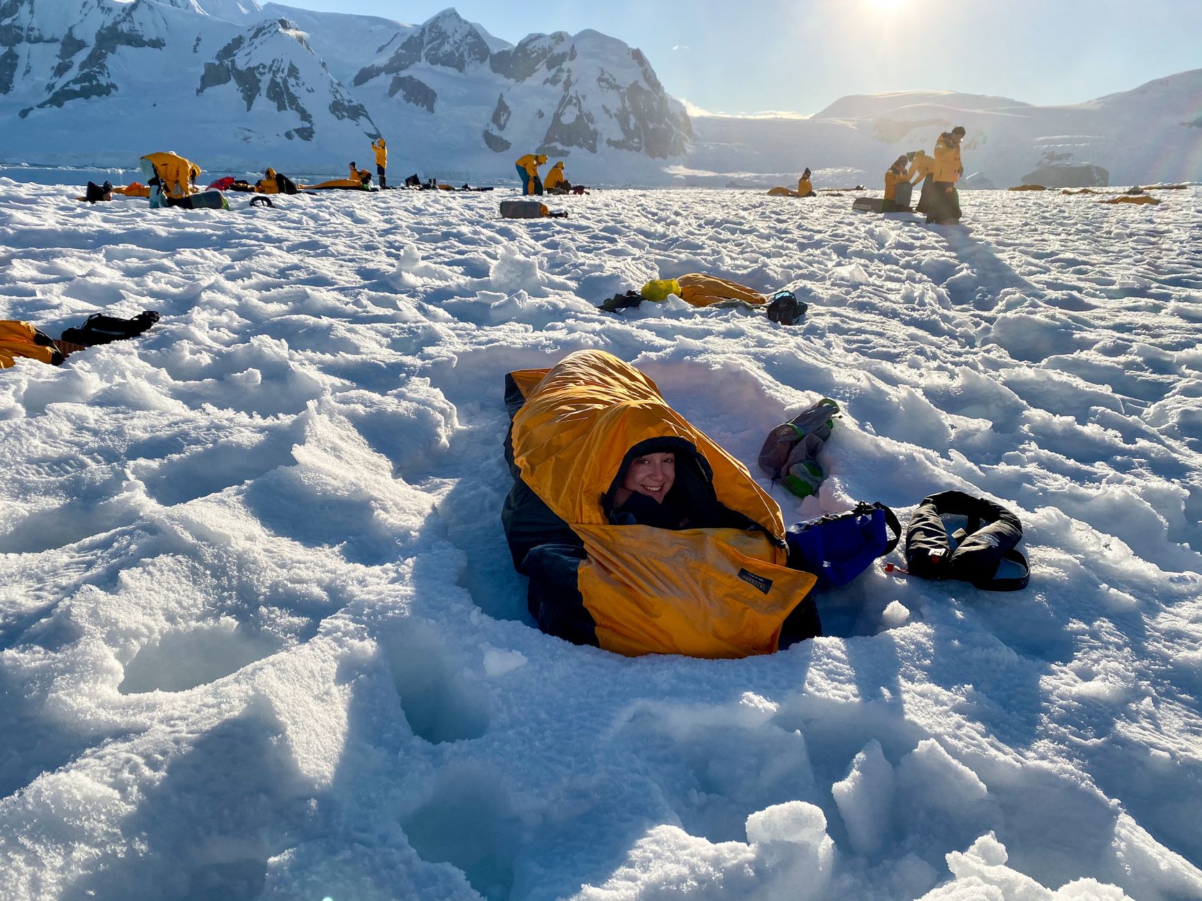 Overnight Camping on the Continent Near Paradise Harbour