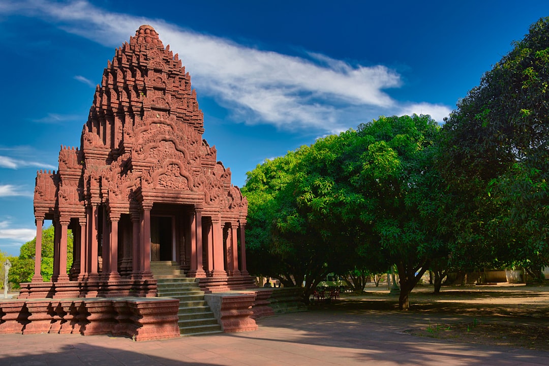 Banteay Srei's Pink Sandstone Carvings
