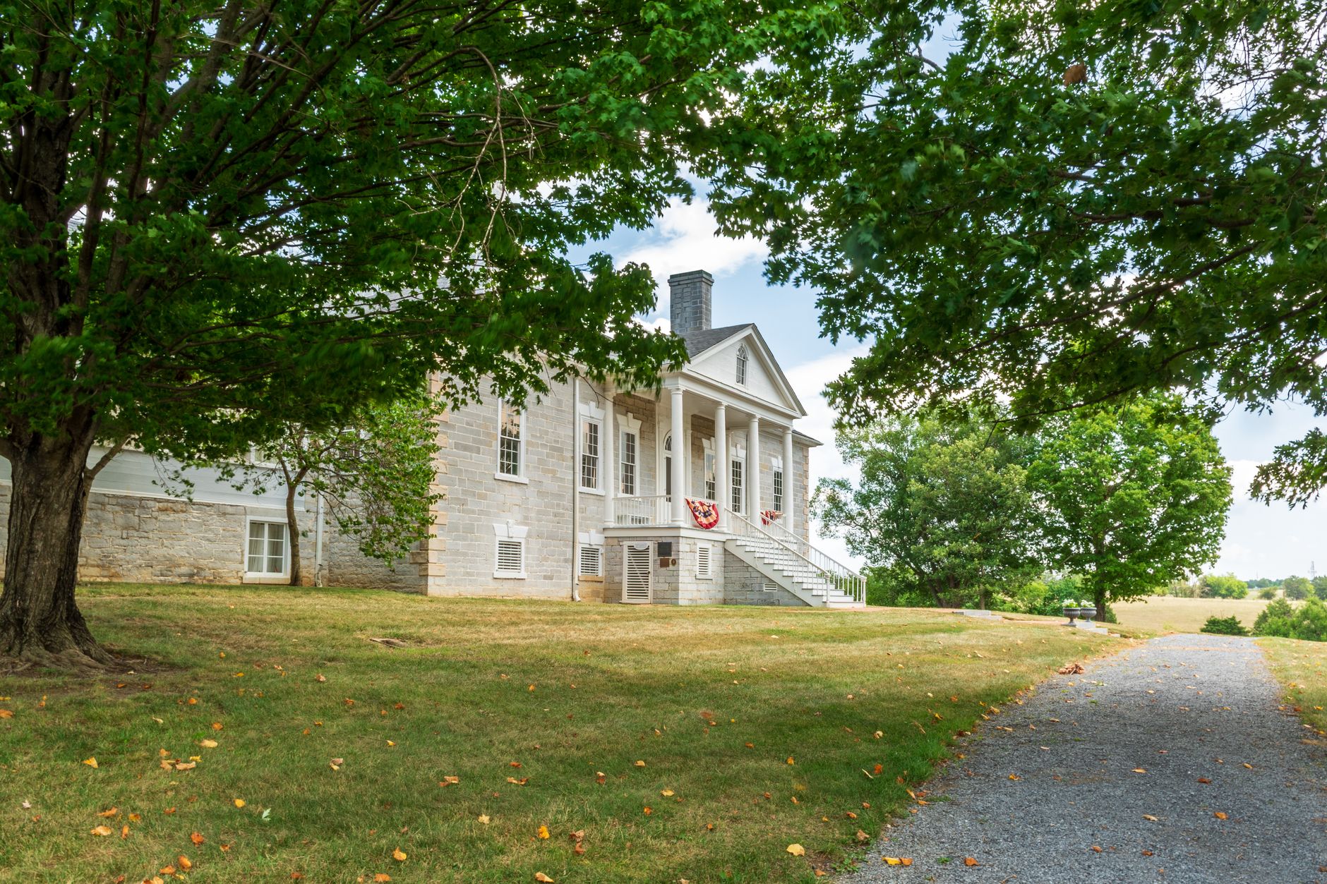 Belle Grove's 1797 limestone mansion served as Sheridan's headquarters on the eve of Cedar Creek.