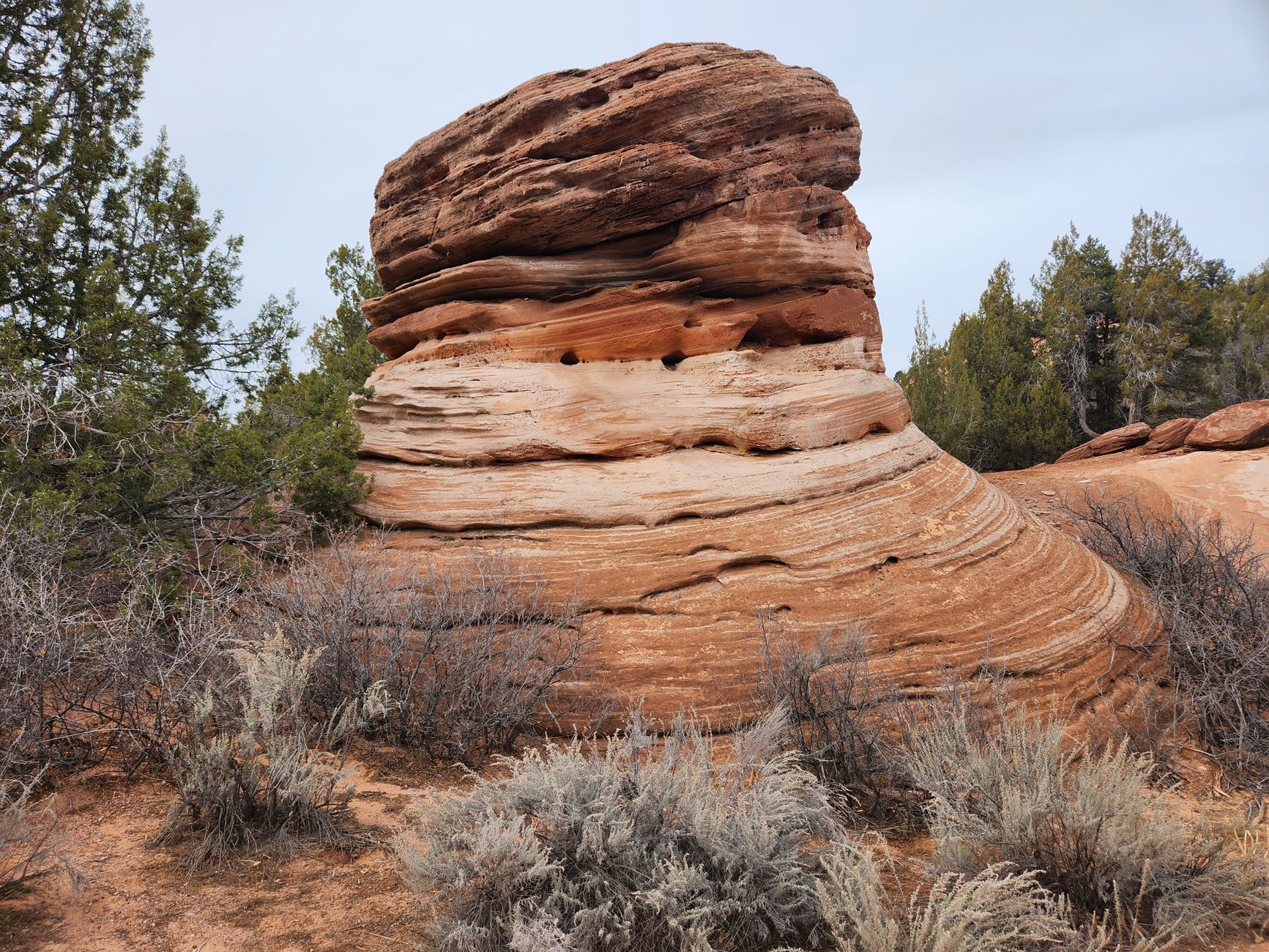 Chesler Park's sandstone spires in the Needles District of Canyonlands.