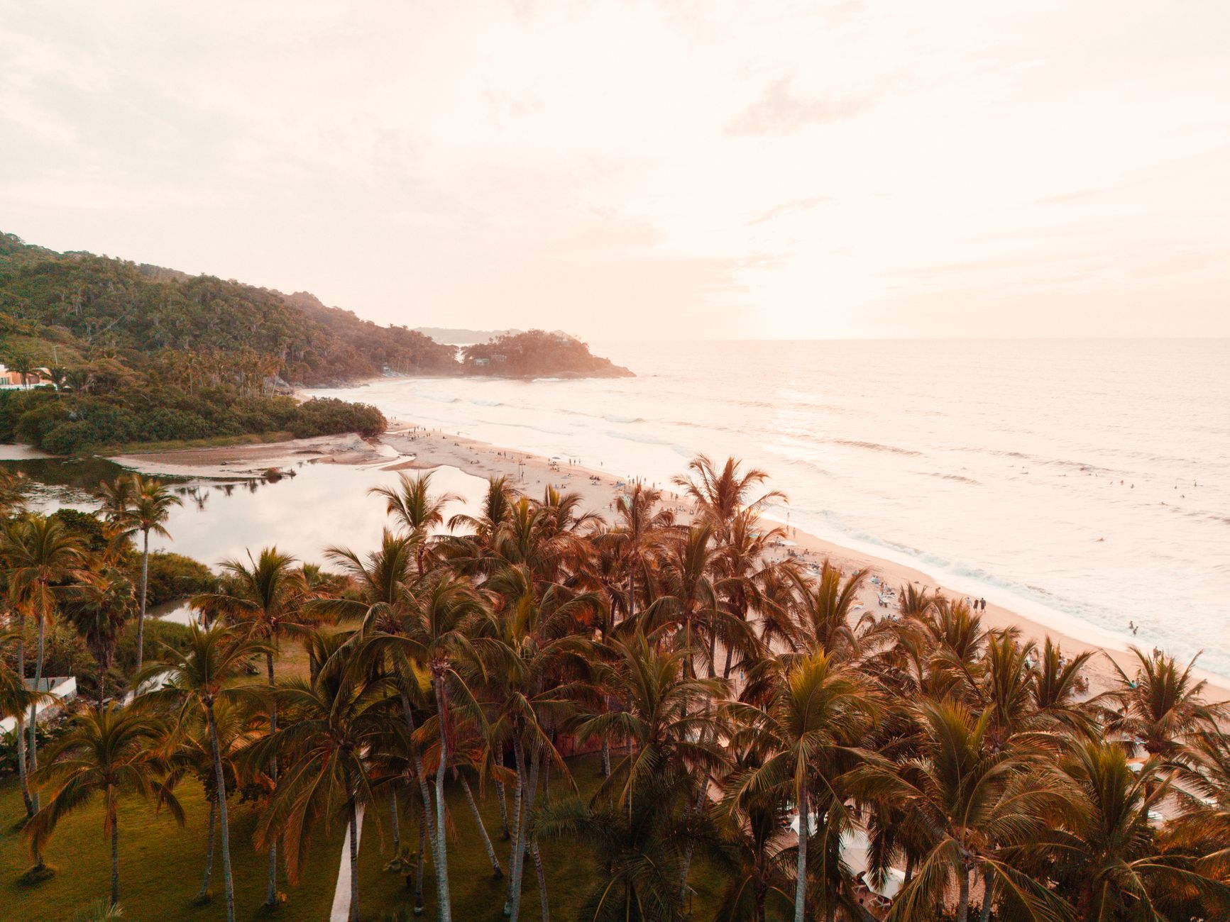 Destiladeras stretches nearly two kilometers with far fewer crowds than the village beaches to its north and south.