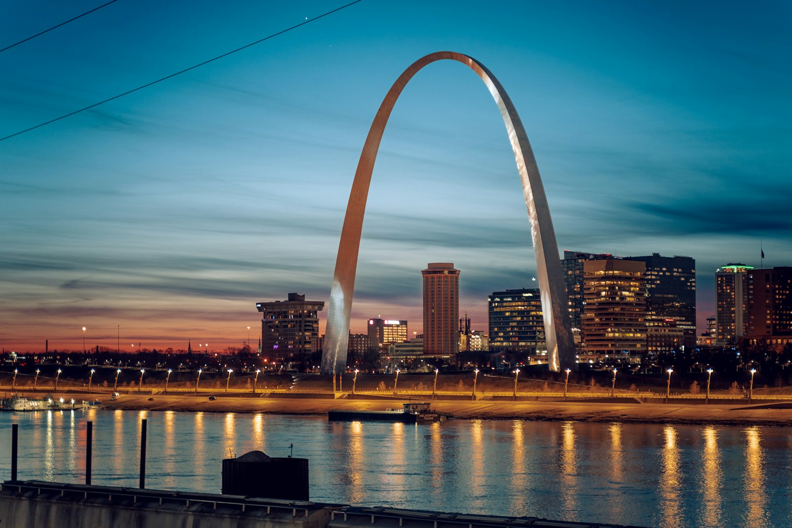Embarkation in St. Louis and the First Lock Transit