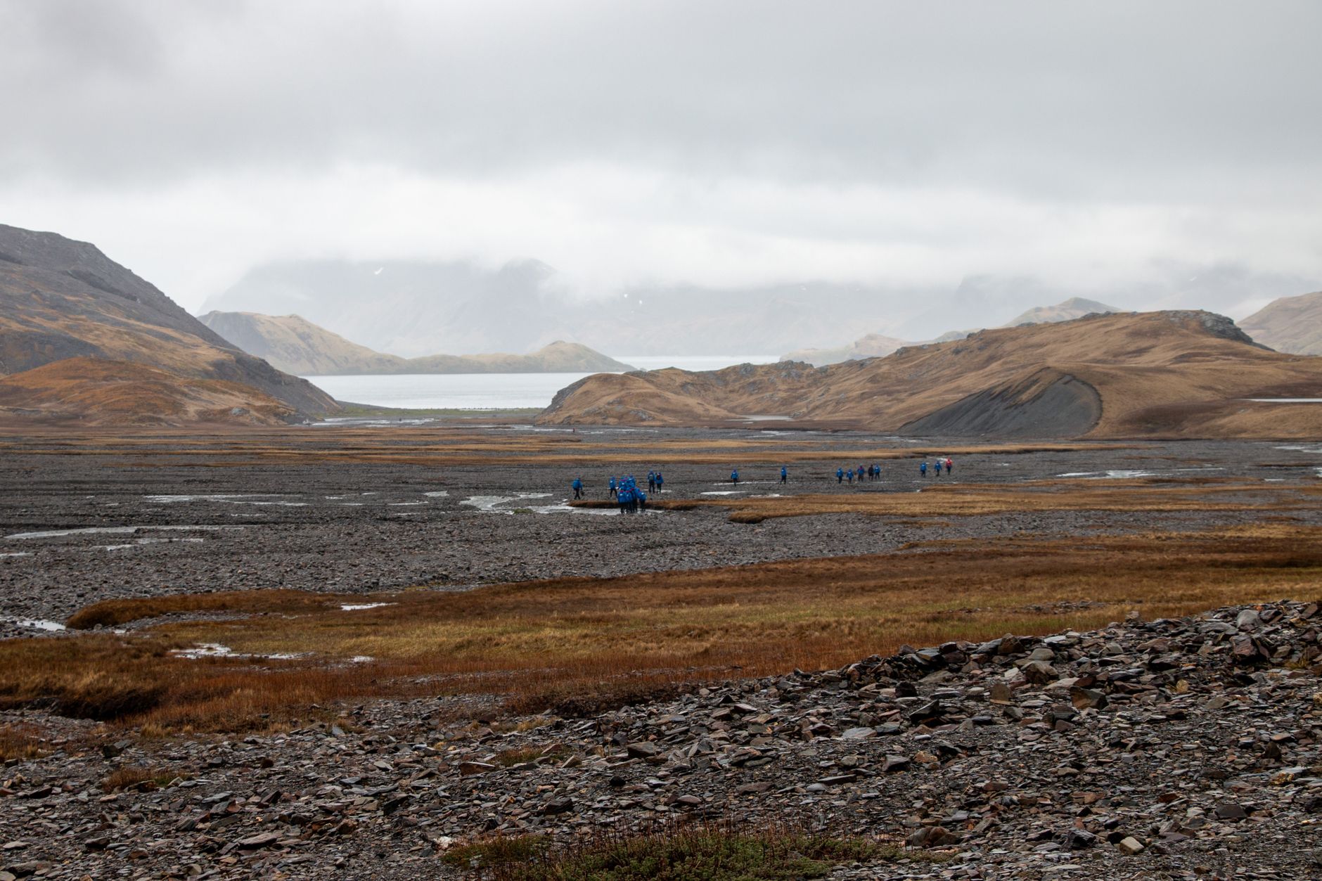 The Traverse: Over Shackleton Gap to Stromness Bay