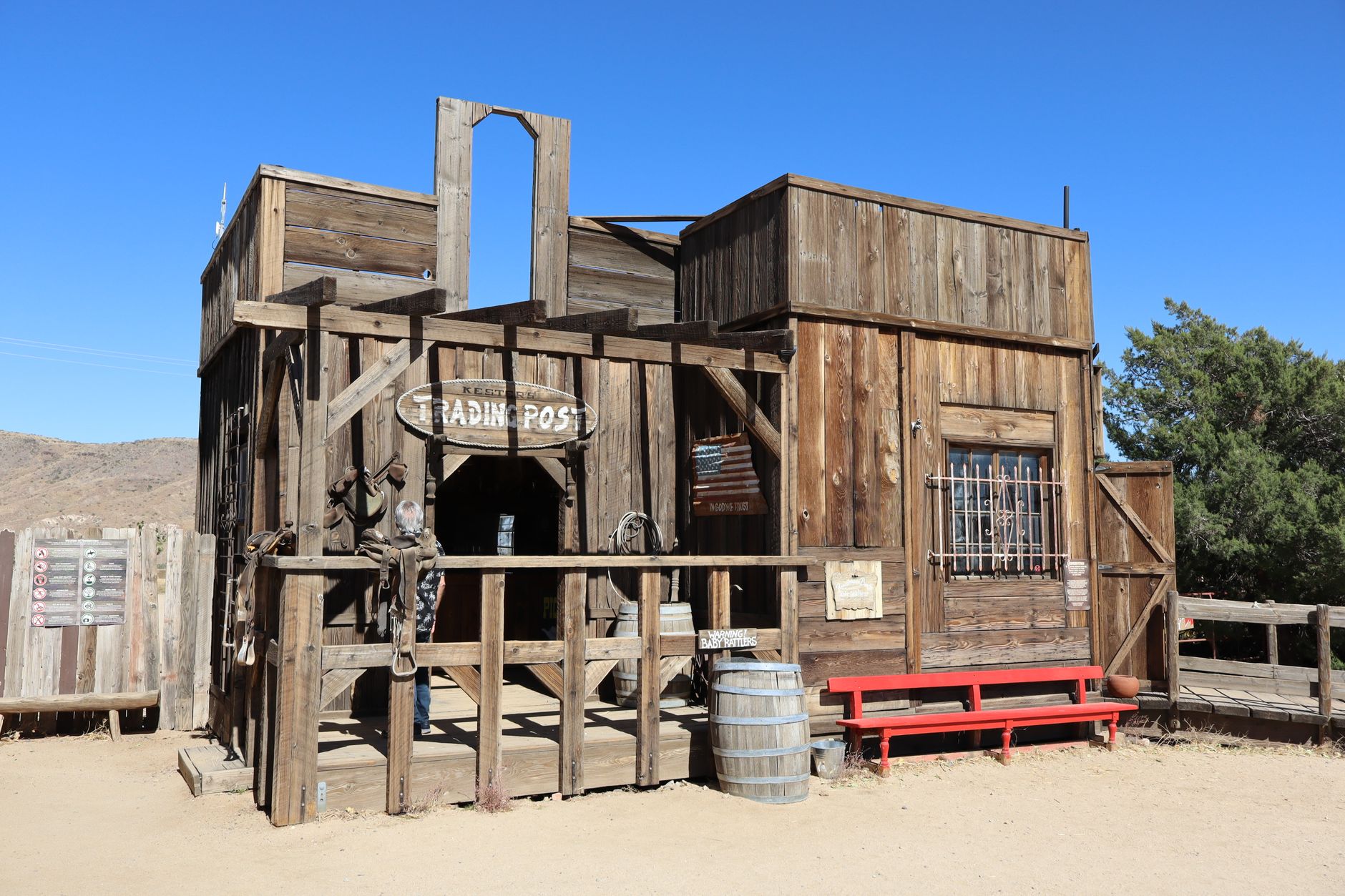 Hubbell Trading Post in Ganado, the oldest continuously operating trading post on the Navajo Nation.