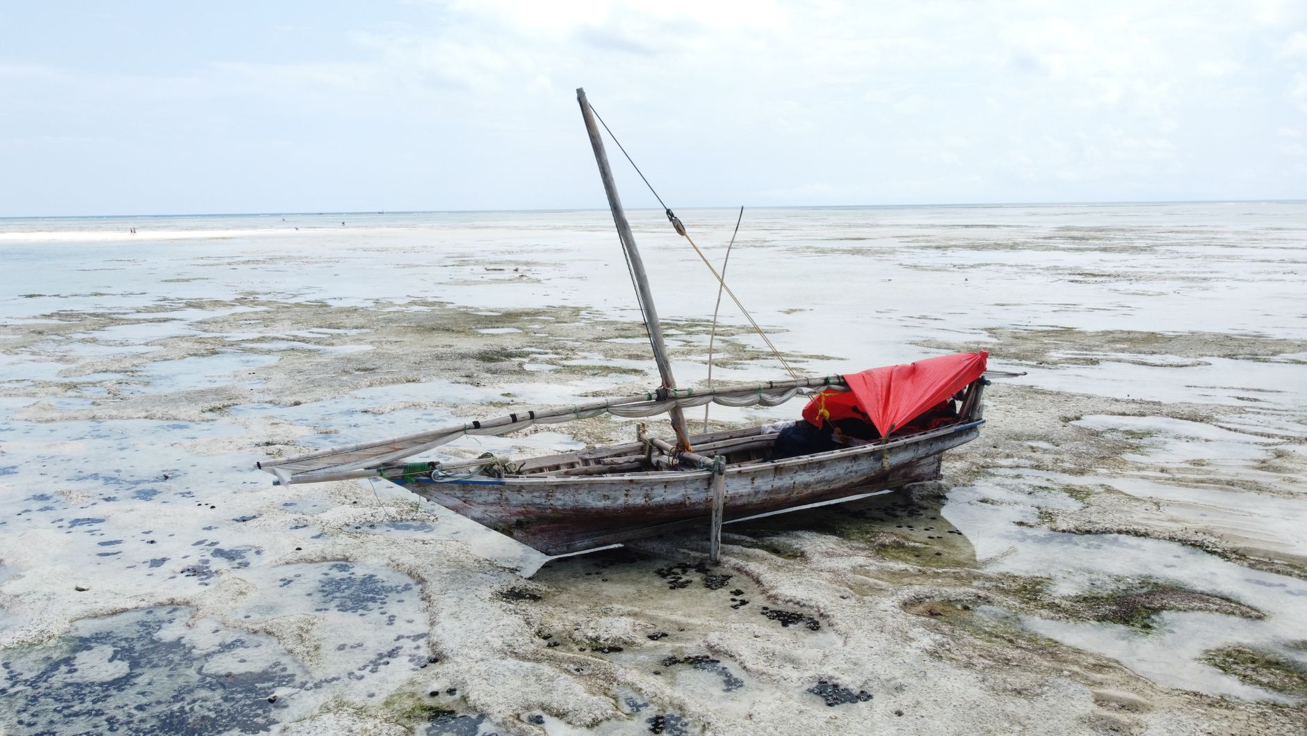 Jambiani — a working fishing village with the island's biggest tidal swings