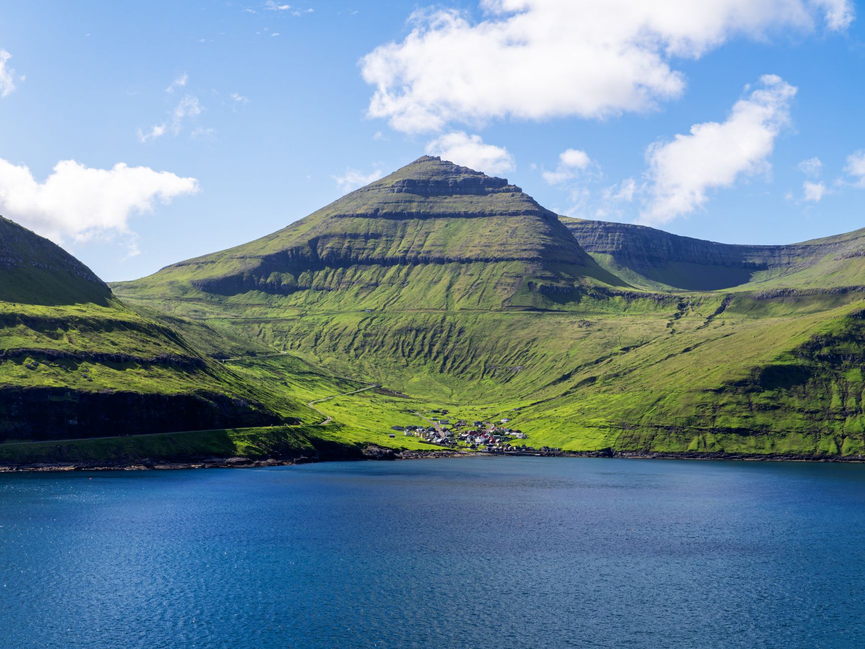 Under the Sea to Eysturoy, Then Out to Kalsoy's Lighthouse
