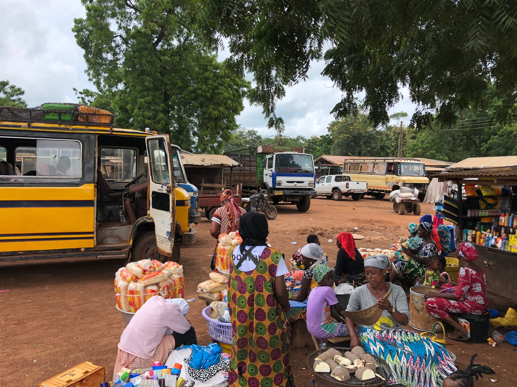 Kumasi Central Market and Kejetia