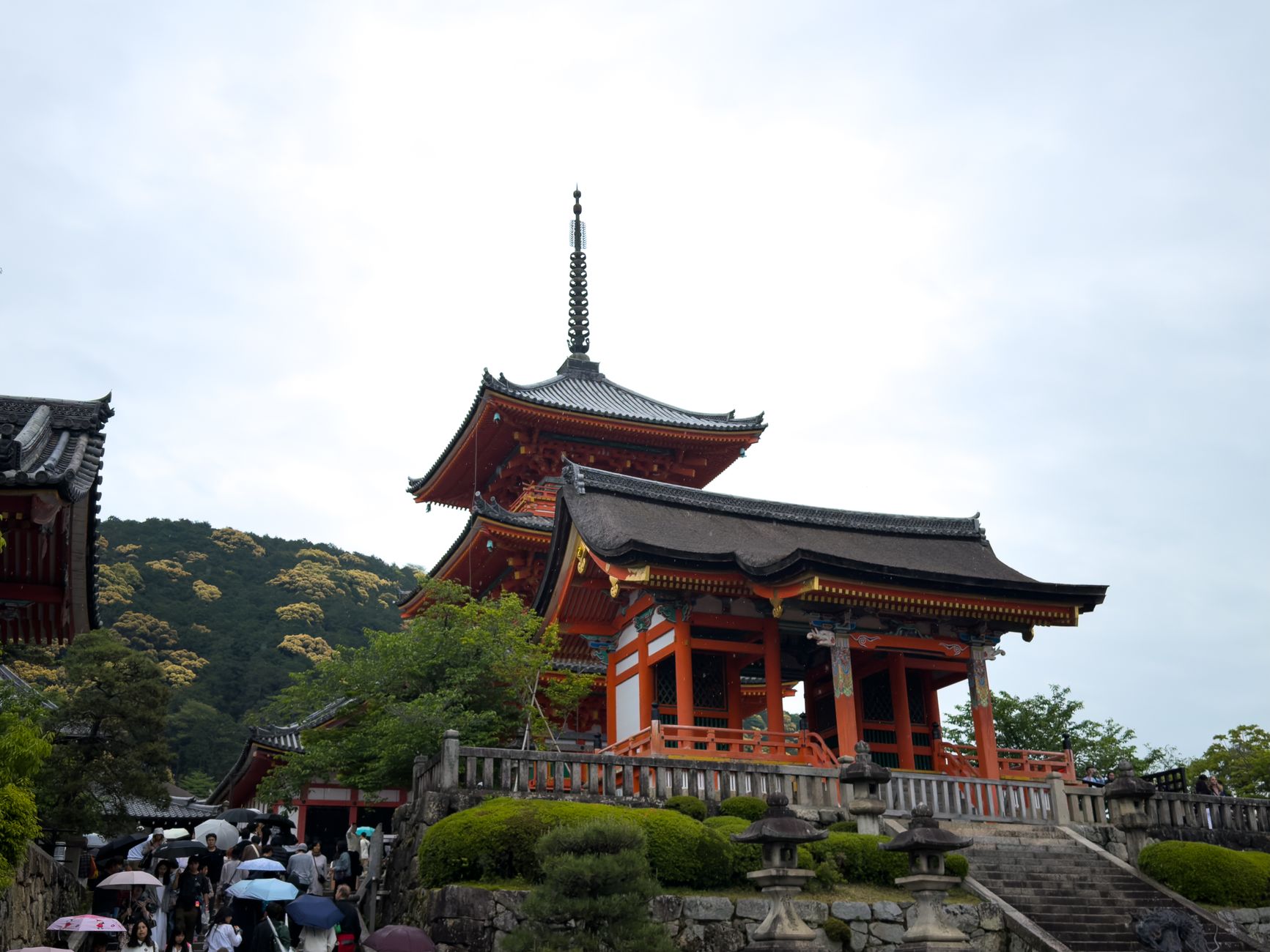 Kiyomizu-dera's Wooden Stage