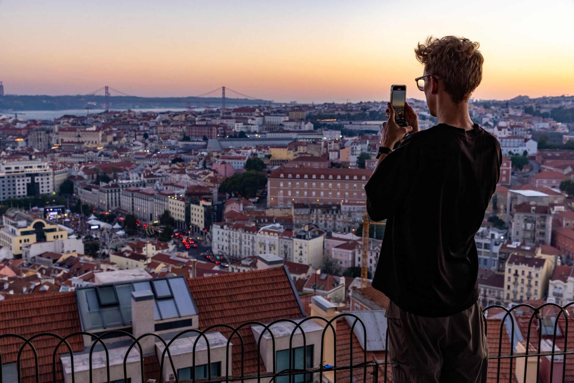 Watch the Sunset from a Lisbon Miradouro
