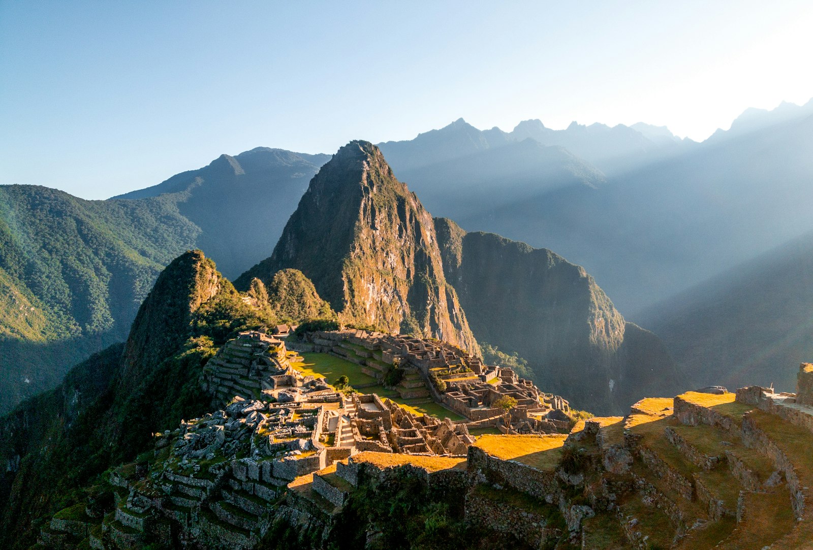 Machu Picchu at First Light