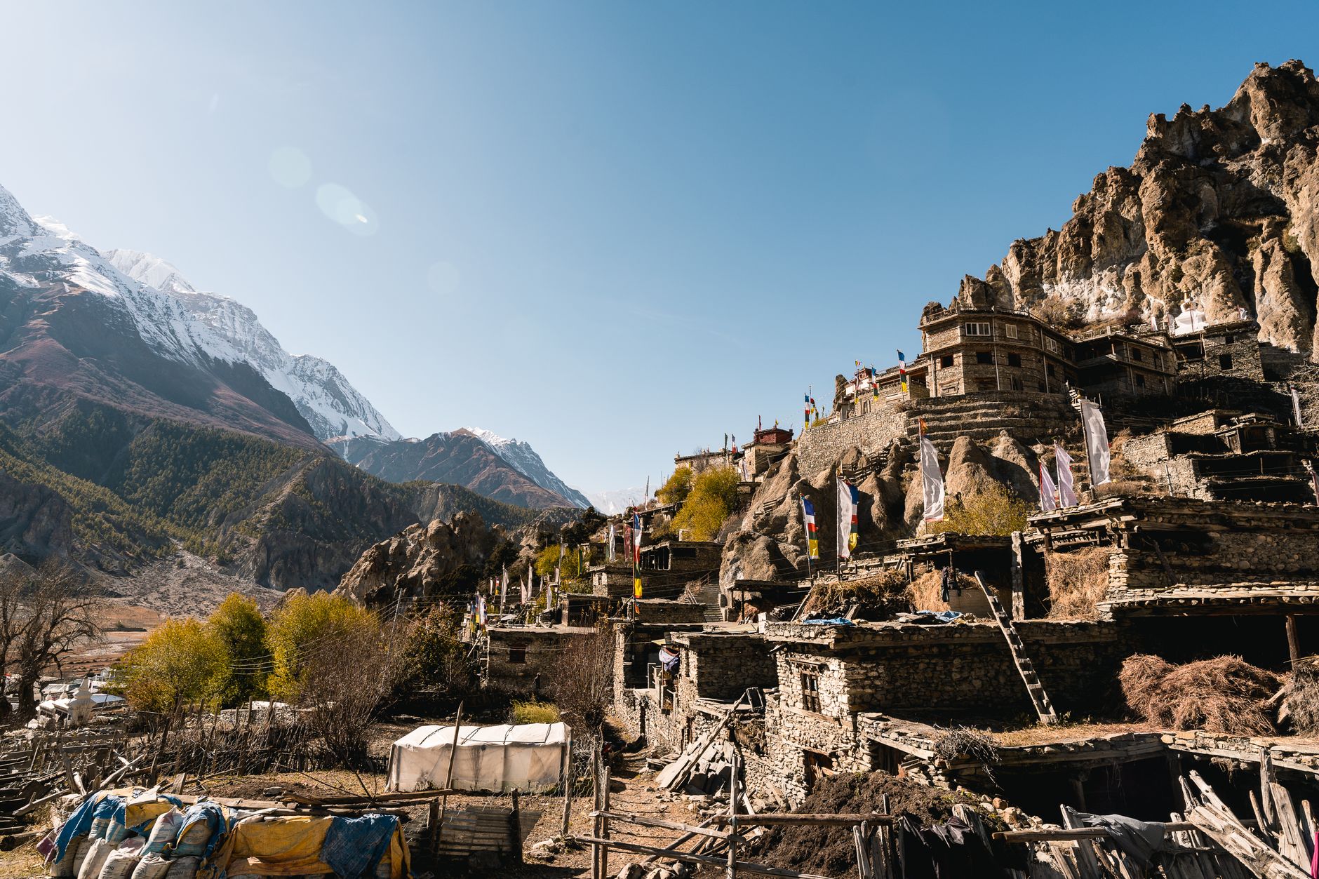 Manang and Braga Gompa