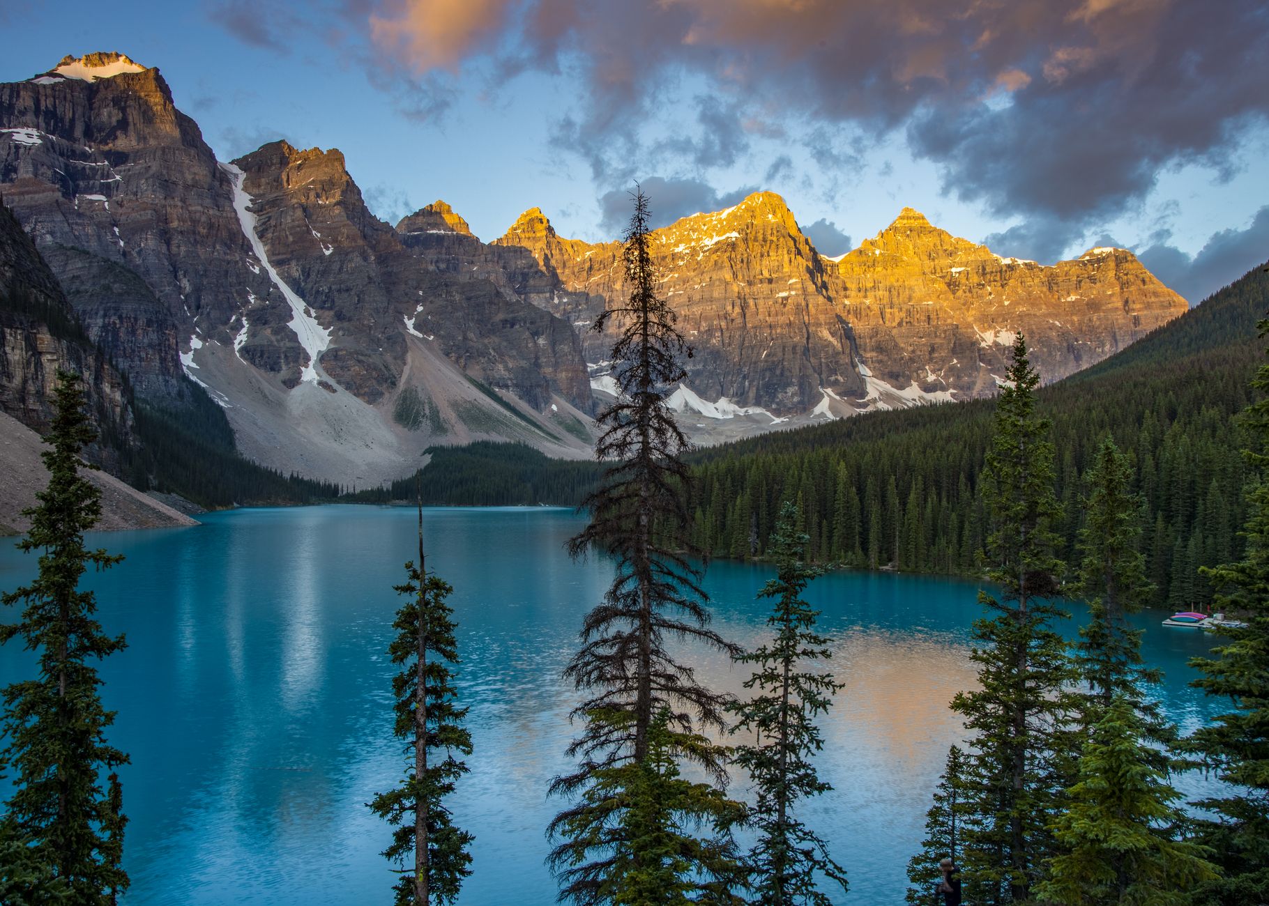 Lake Louise and Moraine Lake Before the Crowds Arrive