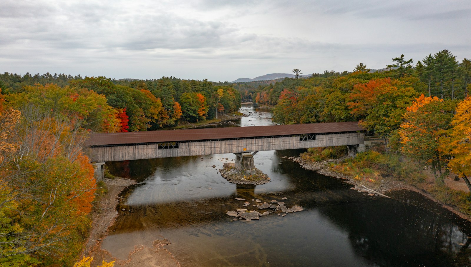 Covered Bridges Near the Highway: Three Historic Crossings