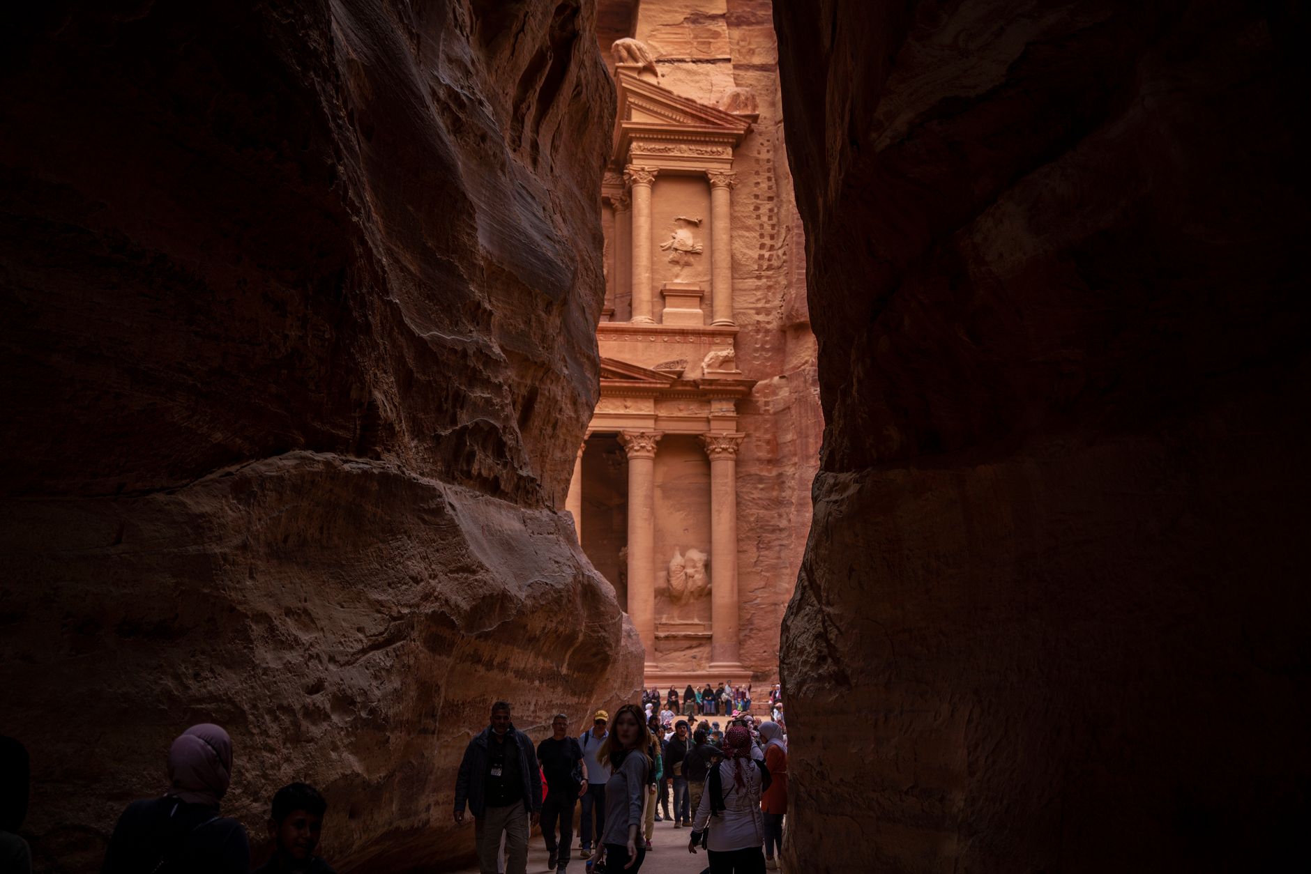 Al-Khazneh (The Treasury) via the Siq