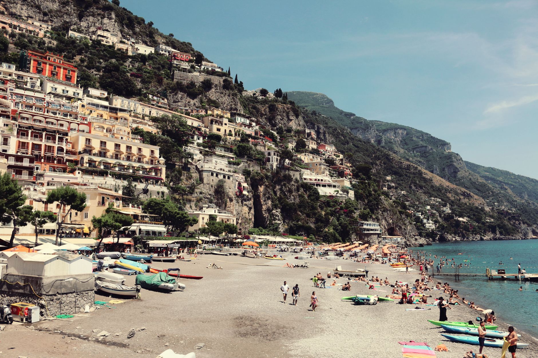 Wander Positano's Vertical Streets and Spiaggia Grande