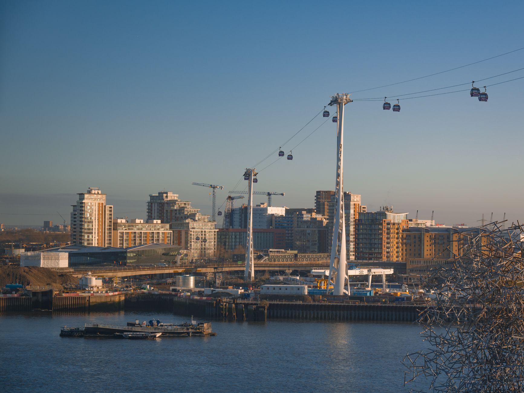 Across the River: Cable Car, Boats, and the Foot Tunnel