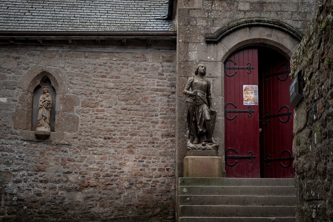 Sainte-Mere-Eglise's church square, where the 82nd Airborne's landing is remembered every June.