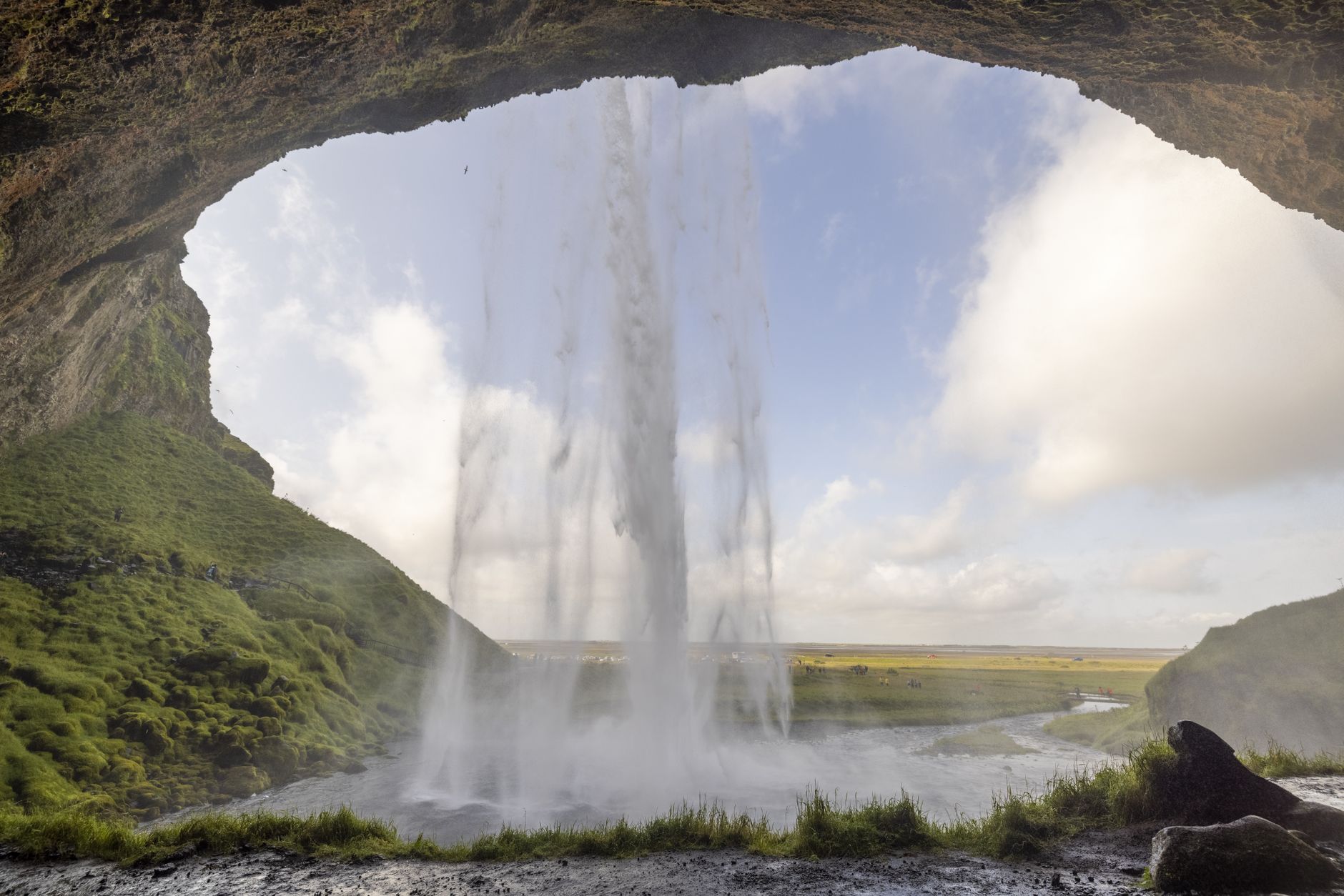 Reykjavík to Vík í Mýrdal, via three waterfalls and a black beach