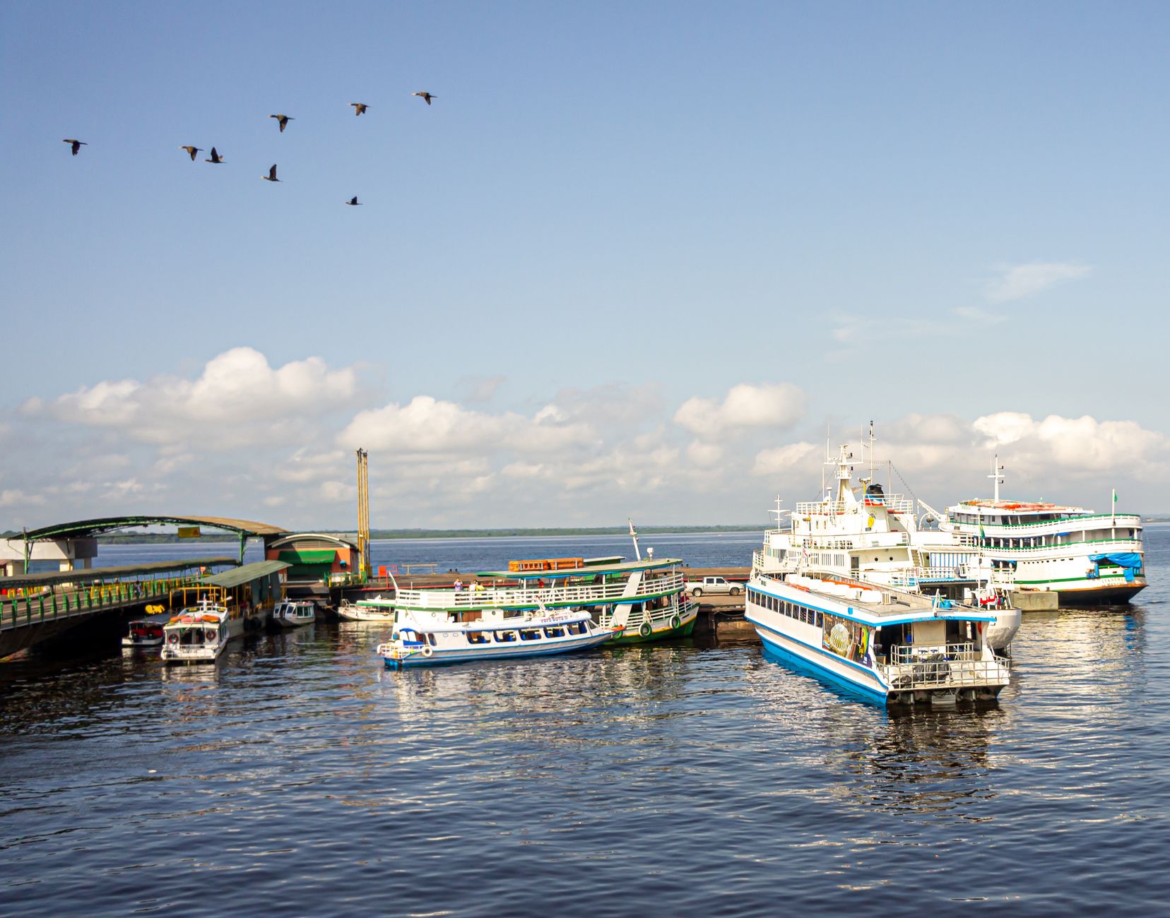 Manaus Embarkation and First Light at the Meeting of Waters