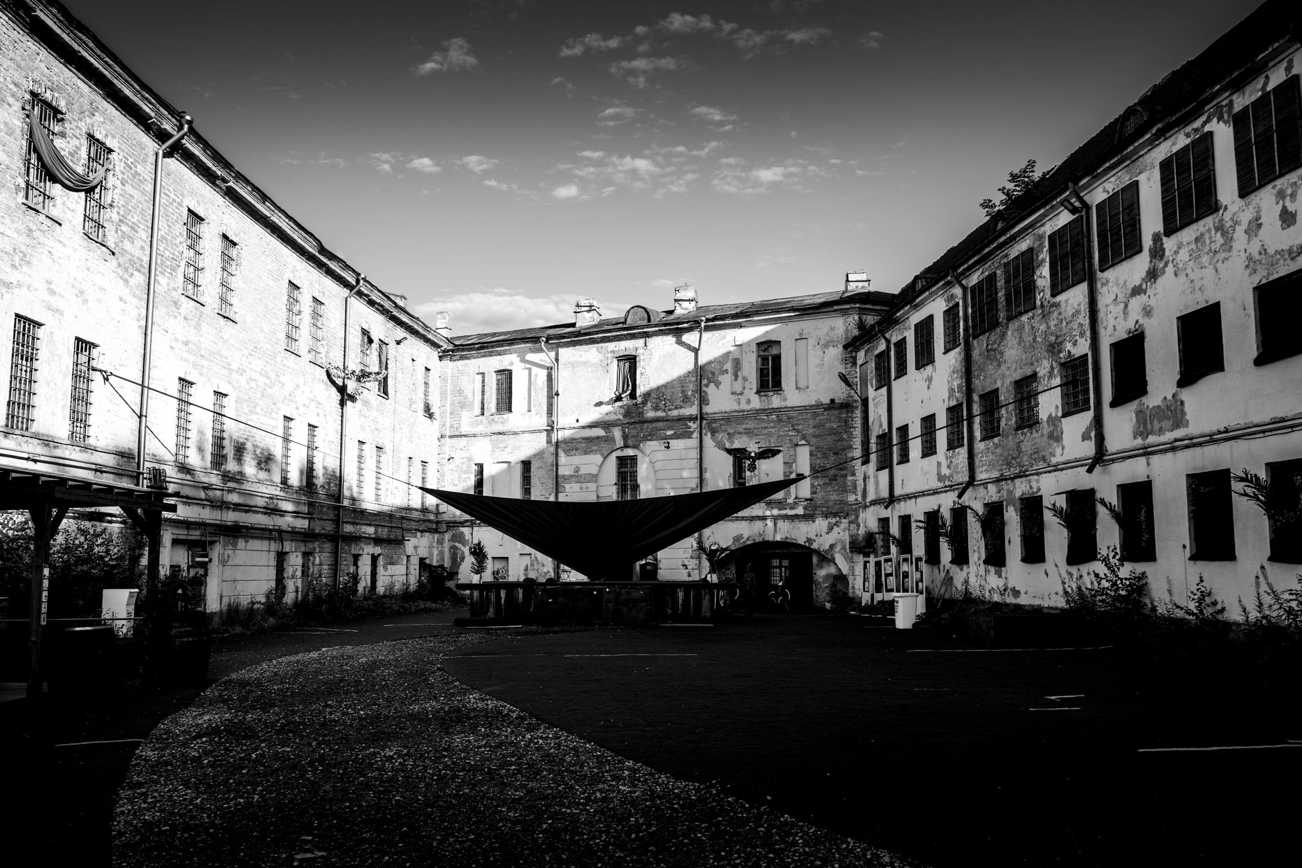 Street art and repurposed factory buildings at Telliskivi Creative City, west of the Old Town.