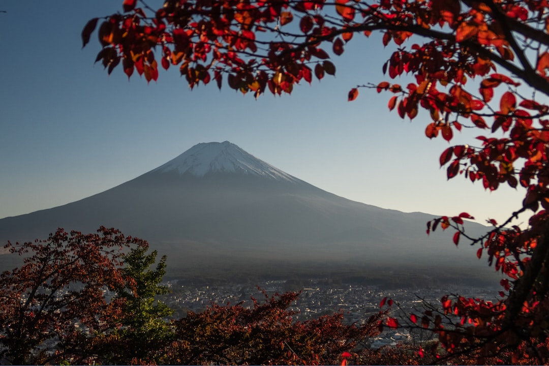 The Hakone Ropeway climbing toward views of Mount Fuji.