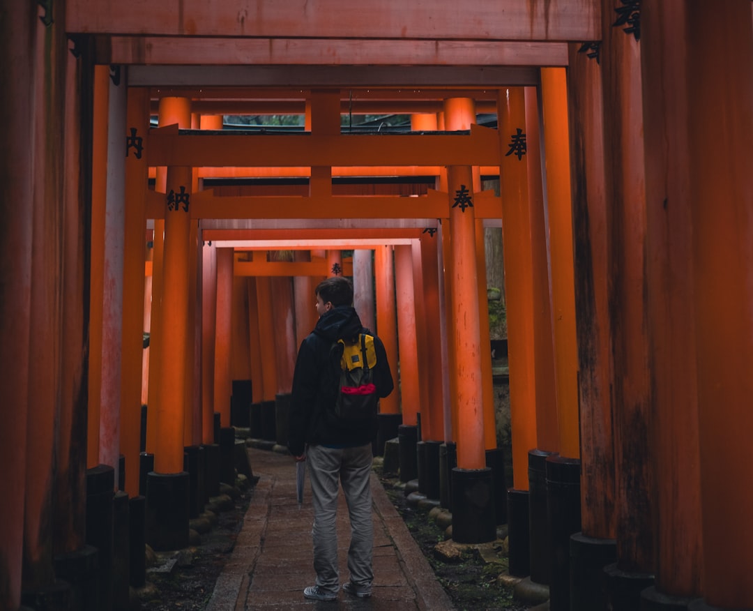 The mesmerizing tunnel of torii gates at Fushimi Inari Shrine