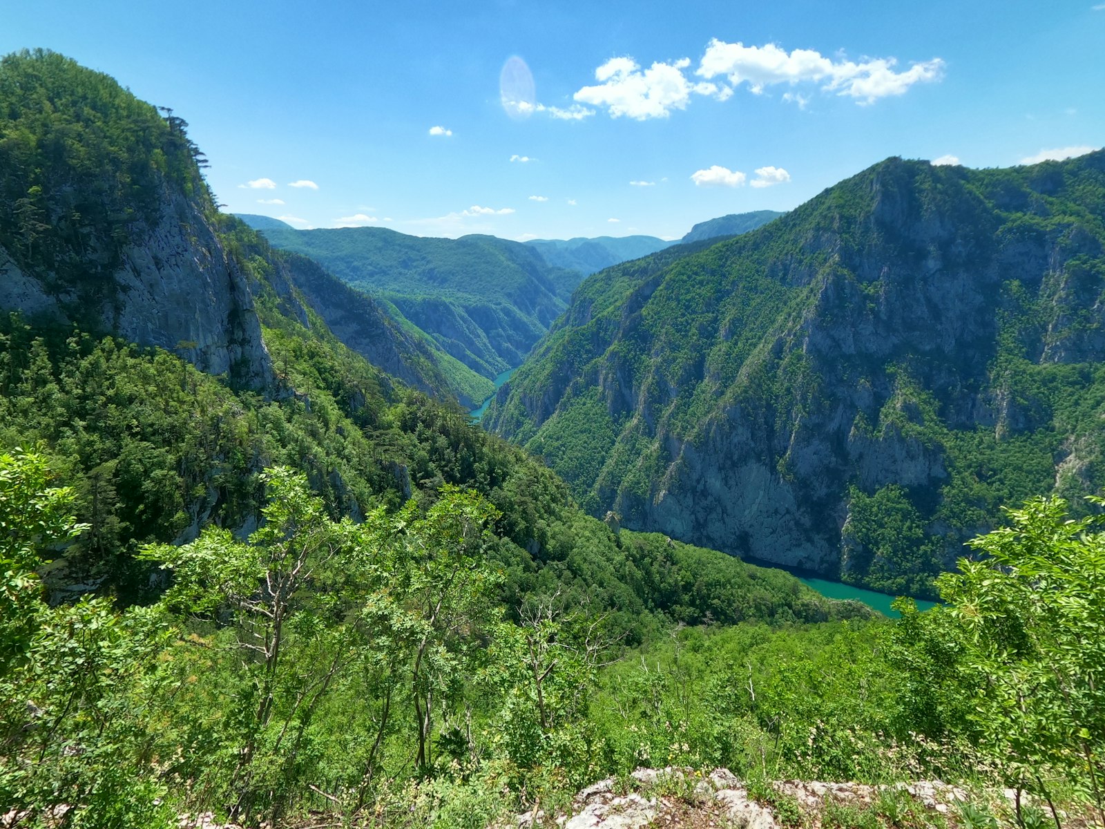 The Ovčar-Kablar gorge, 15 kilometers from Guča, offers a quiet morning before the noise starts.