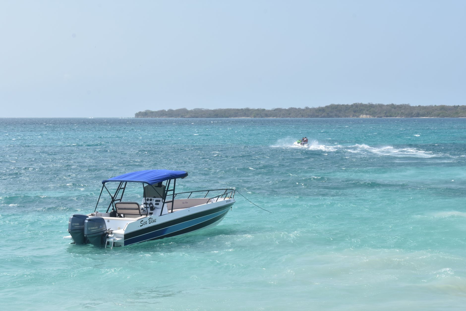 The Rosario Islands' shallow, coral-fringed water is a roughly 45-minute boat ride from Cartagena's Muelle La Bodeguita.
