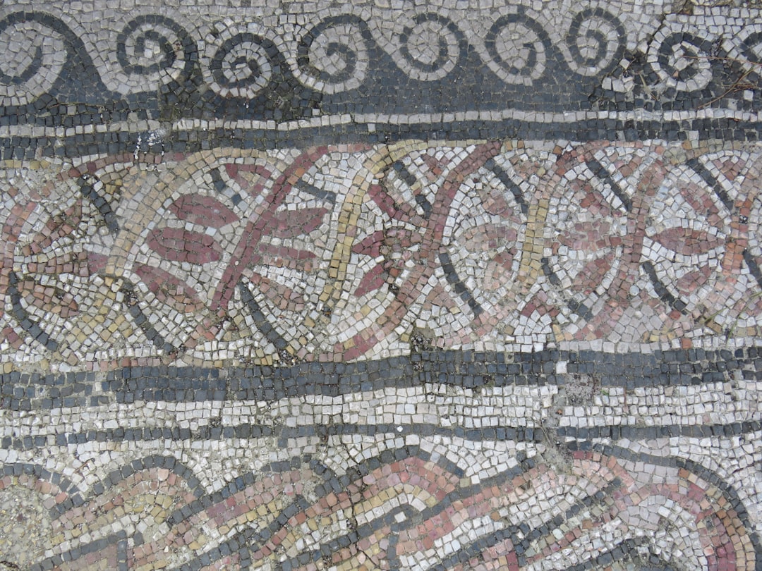 The Terme di Neptuno mosaic, depicting Neptune among sea creatures, dates to a Hadrianic rebuild around 120 CE.