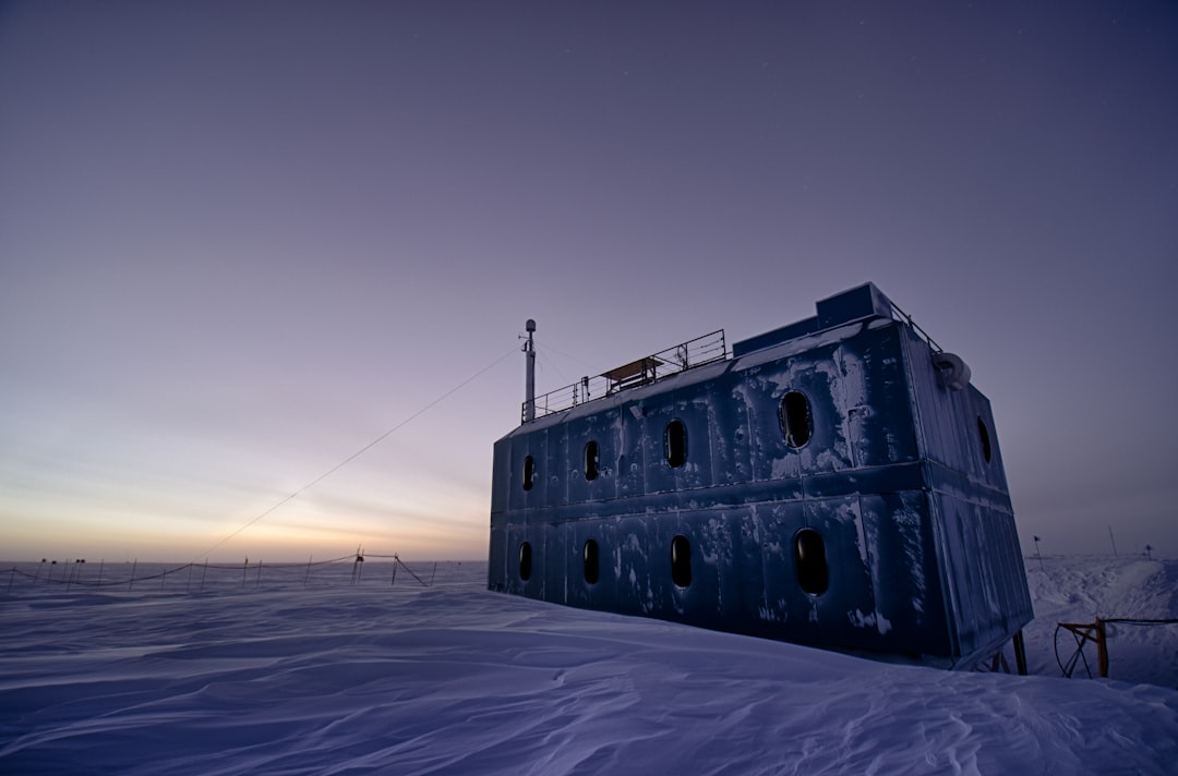 The wooden hut Otto Nordenskjöld's team built on Snow Hill Island in 1902, reachable only when fast ice allows.
