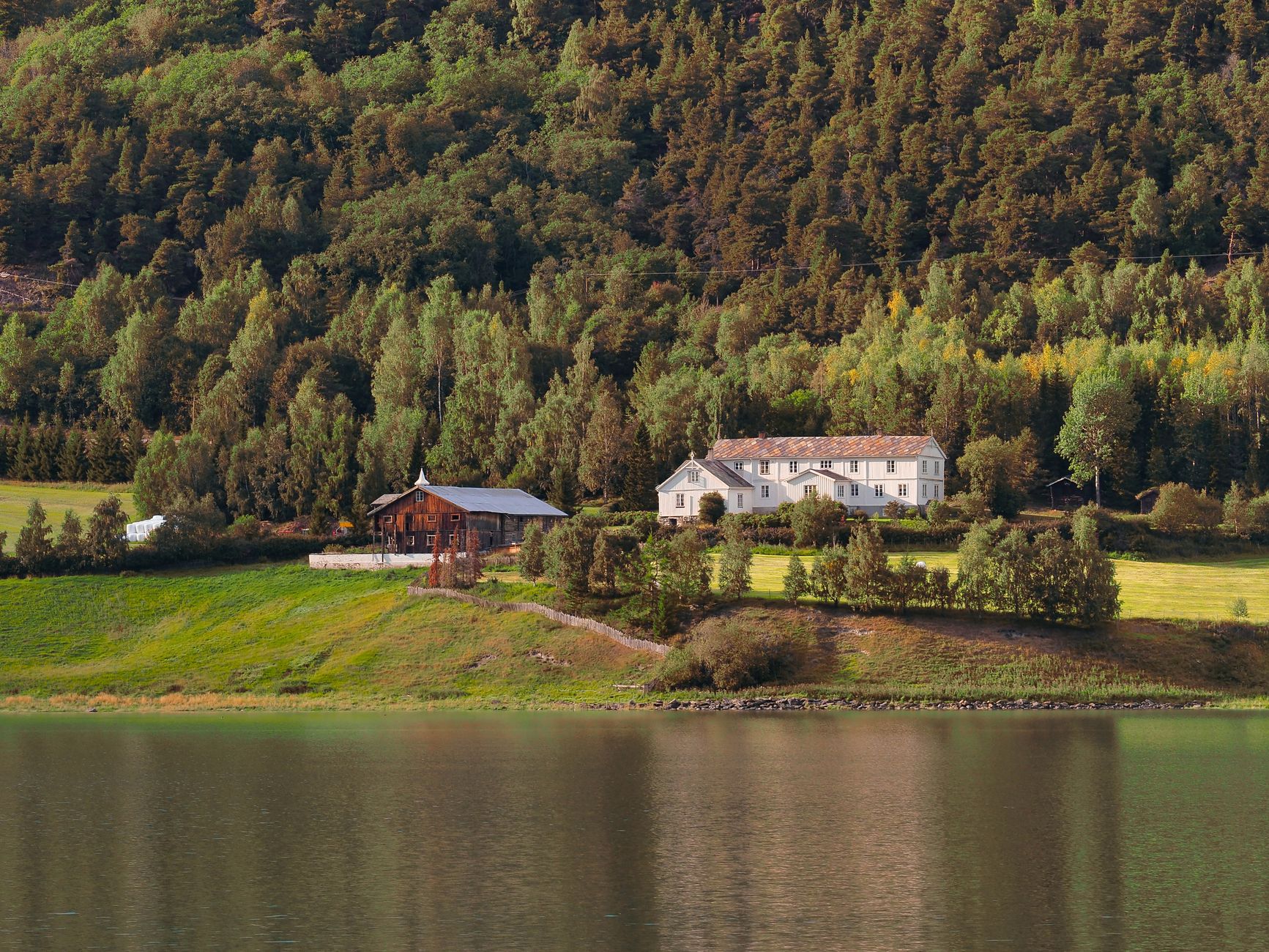 Troldhaugen, Edvard Grieg's villa above Nordåsvannet lake, where the composer wrote much of his later work.