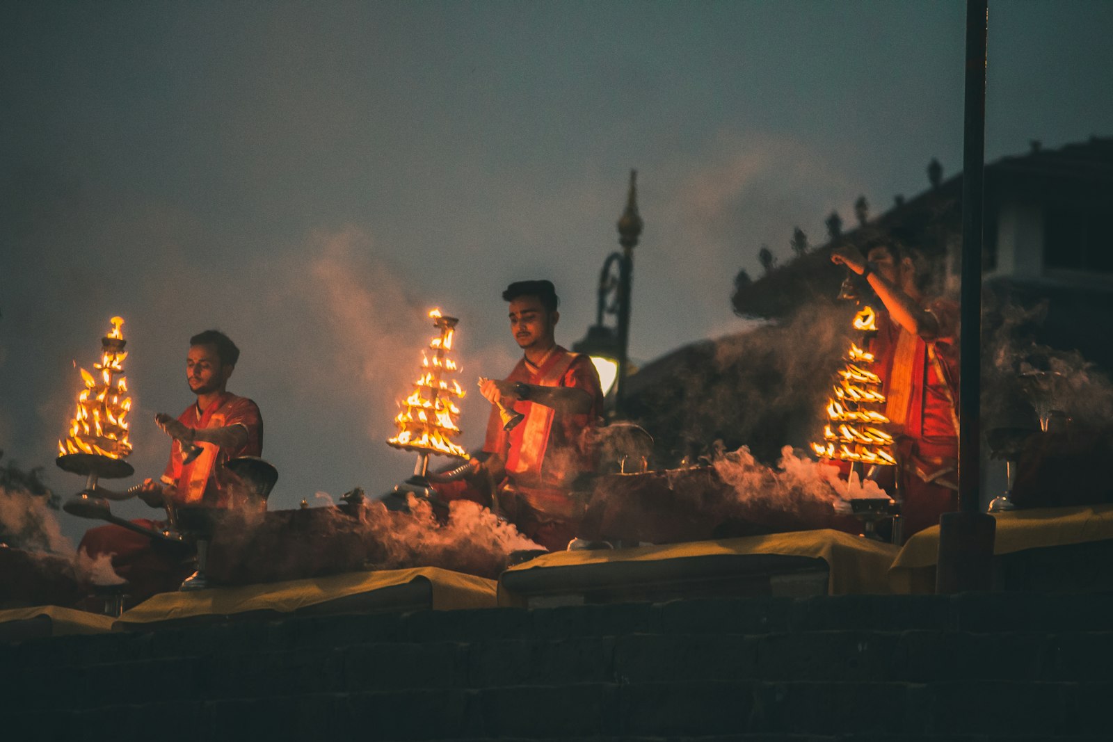 The Ganga Aarti and Dawn Boat Ride at Dashashwamedh Ghat