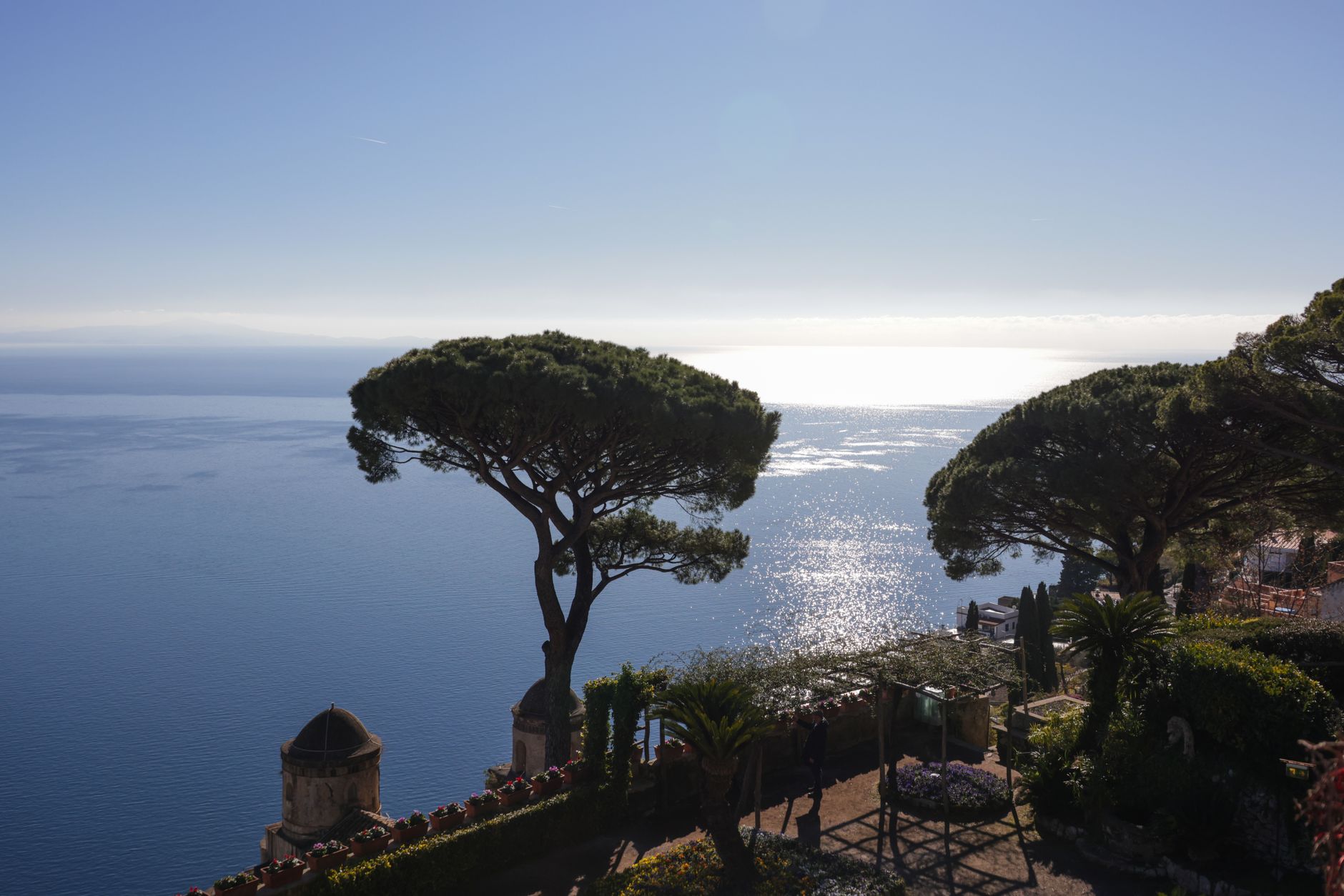 Villa Rufolo's terraced gardens in Ravello, where Wagner is said to have found inspiration for Parsifal.